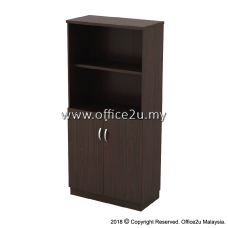 Q-YOD17-WN SEMI SWINGING DOOR MEDIUM CABINET